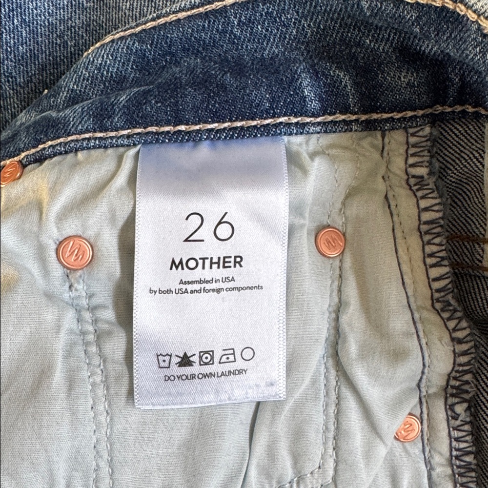 nwt mother lil bookie sneak high waist bootcut - Picture 6 of 11
